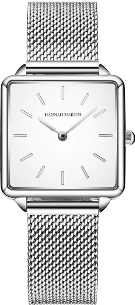 Montre Bracelet Femme en Argent Hannah Martin - Accessoire de Mode Luxe