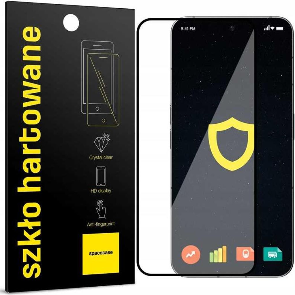 Spacecase Glas 5D Nichts Telefon 2