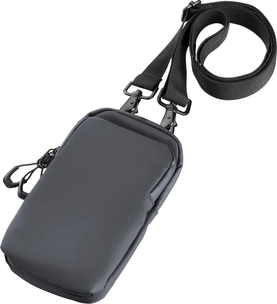 TROIKA Smartbag BBL68/BK : Petit Sac Bandoulière Noir Multi-Rangement