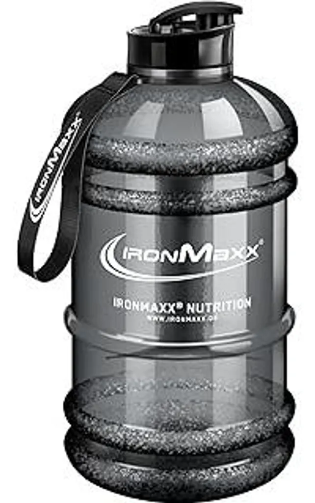 IronMaxx Water Gallon 2200ml Grigia - Borraccia Palestra BPA Free