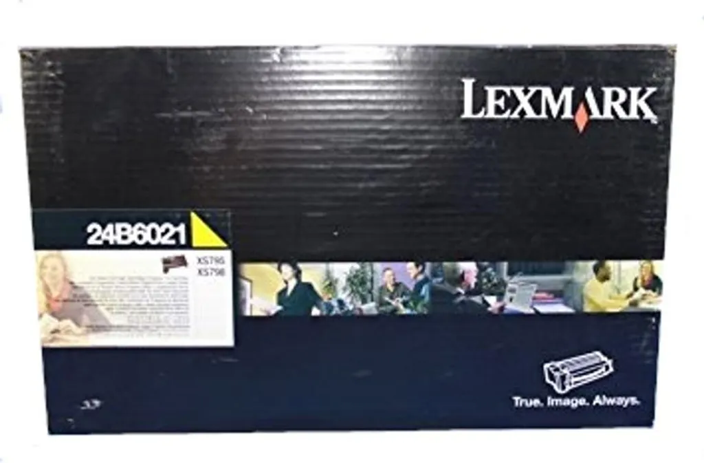 Toner Lexmark 24B6021 Jaune Idéal pour Graphiques et Documents Pro - A