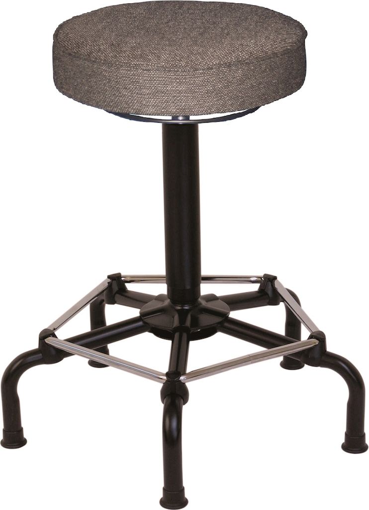 Drehhocker Atlanta | Sitzhöhe 65-84cm | Ø 63cm | Produktbild 