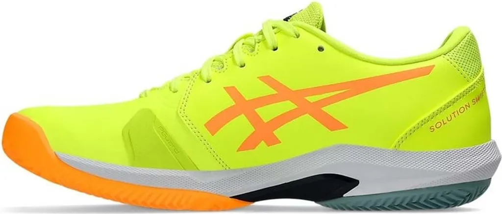 Chaussures Asics Padel anti-glisse et fatigue, tennis jaune confort taille 44.5