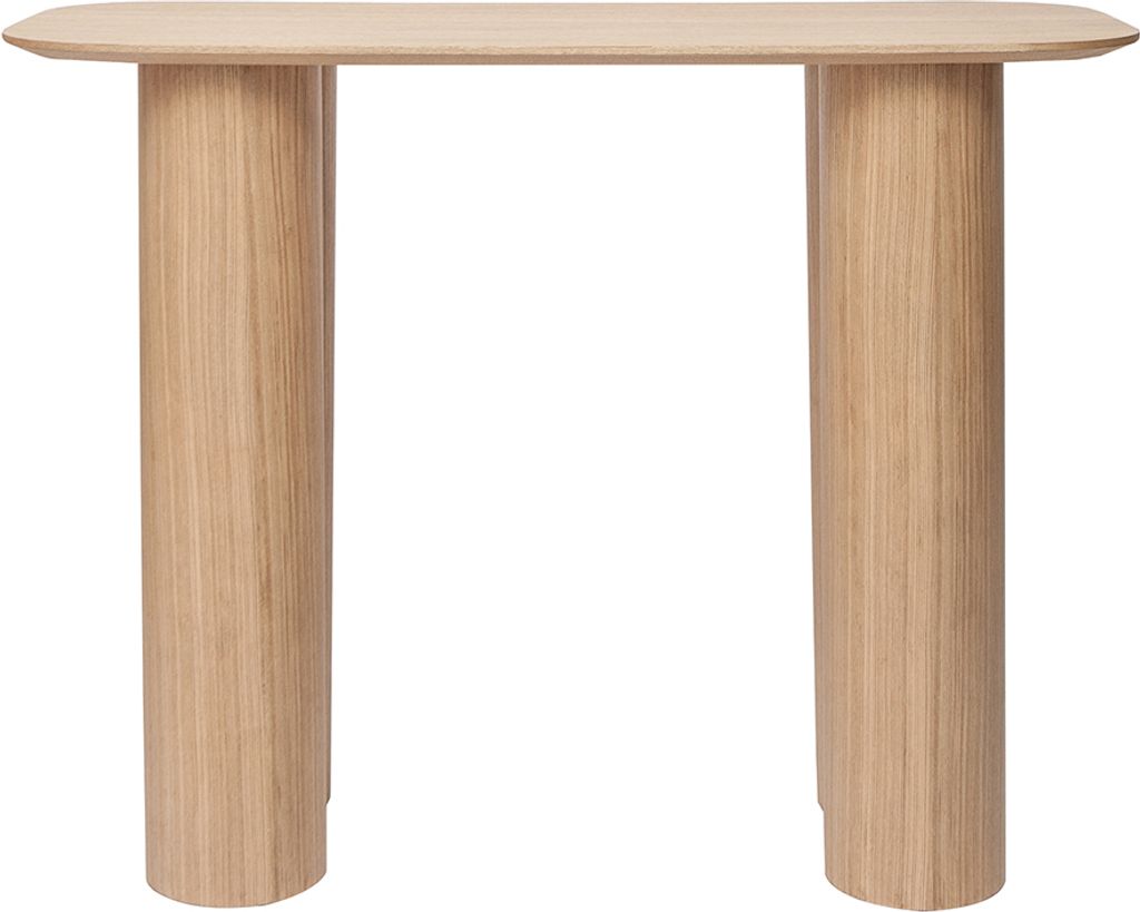 Miliboo - Design-Konsole aus hellem Holz B100 cm FOLEEN