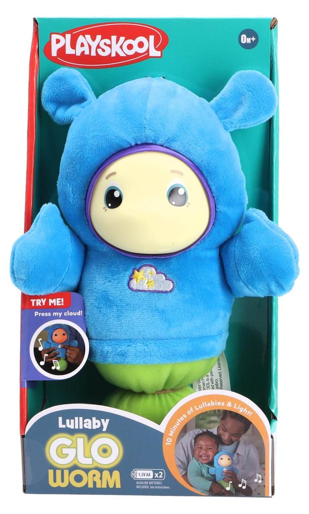 Playskool Glühwürmchen Kuscheltier Nachtlicht Musikfunktion Babyspielzeug