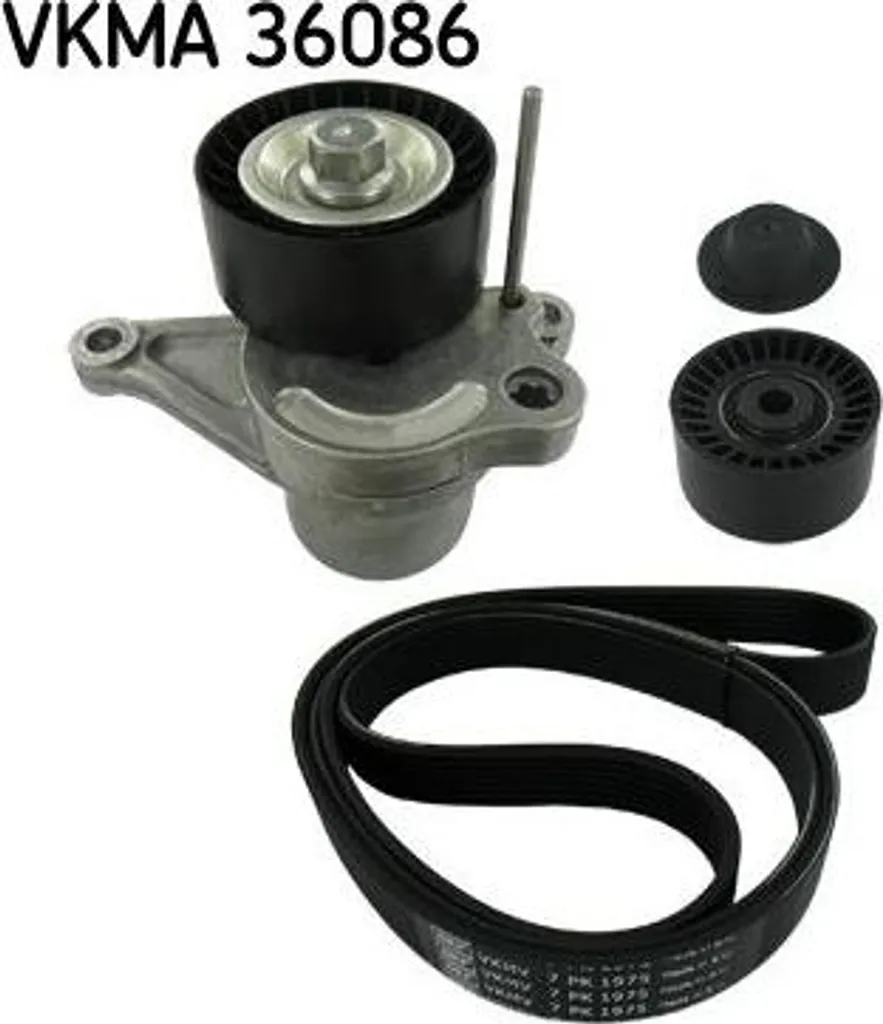 SKF VKMA 36086 Jeu de Courroies Trapézoïdales OE 60652358 pour Master