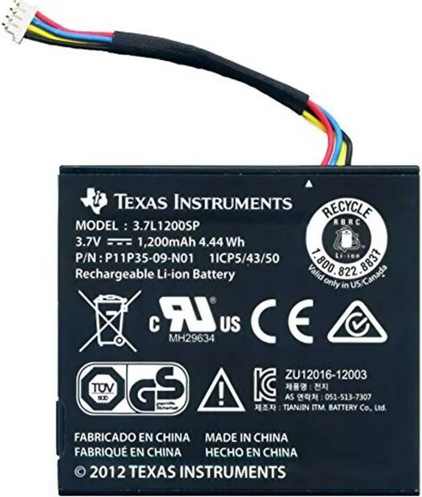 Batterie Texas Instruments TI-Nspire pour modèles Touchpad et CX CAS