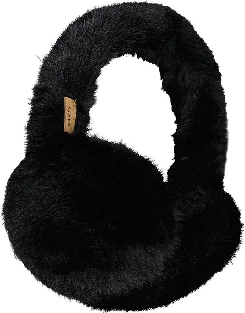 Cache-oreilles BARTS Big Fur BLACK - Idéal pour le ski et les balades en ville