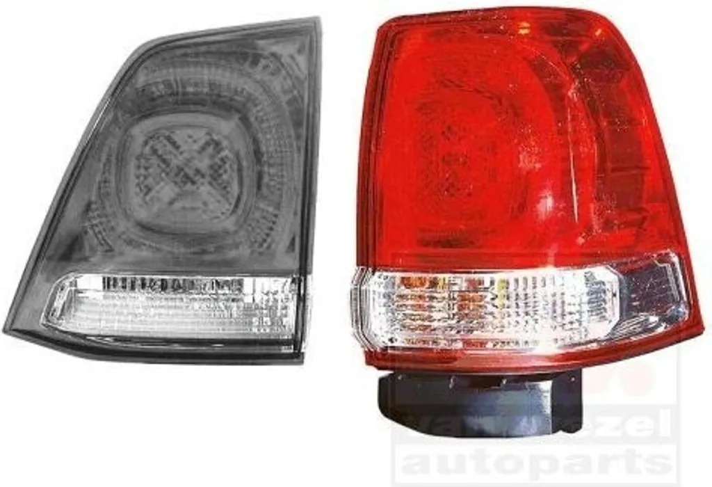 Remplacez votre feu arrière cassé sur Toyota Land Cruiser VDJ20 Droit