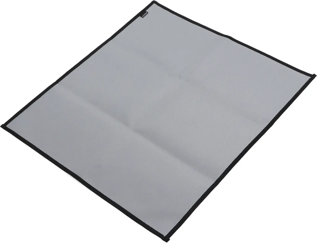 Tapis ignifuge pour barbecue 100x100cm protection thermique fibre de verre