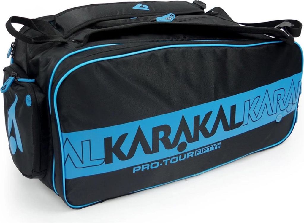 Karakal Pro Tour Fifty 2.2 Schlägertasche für bis zu 4 Schläger, 600x250x300 mm