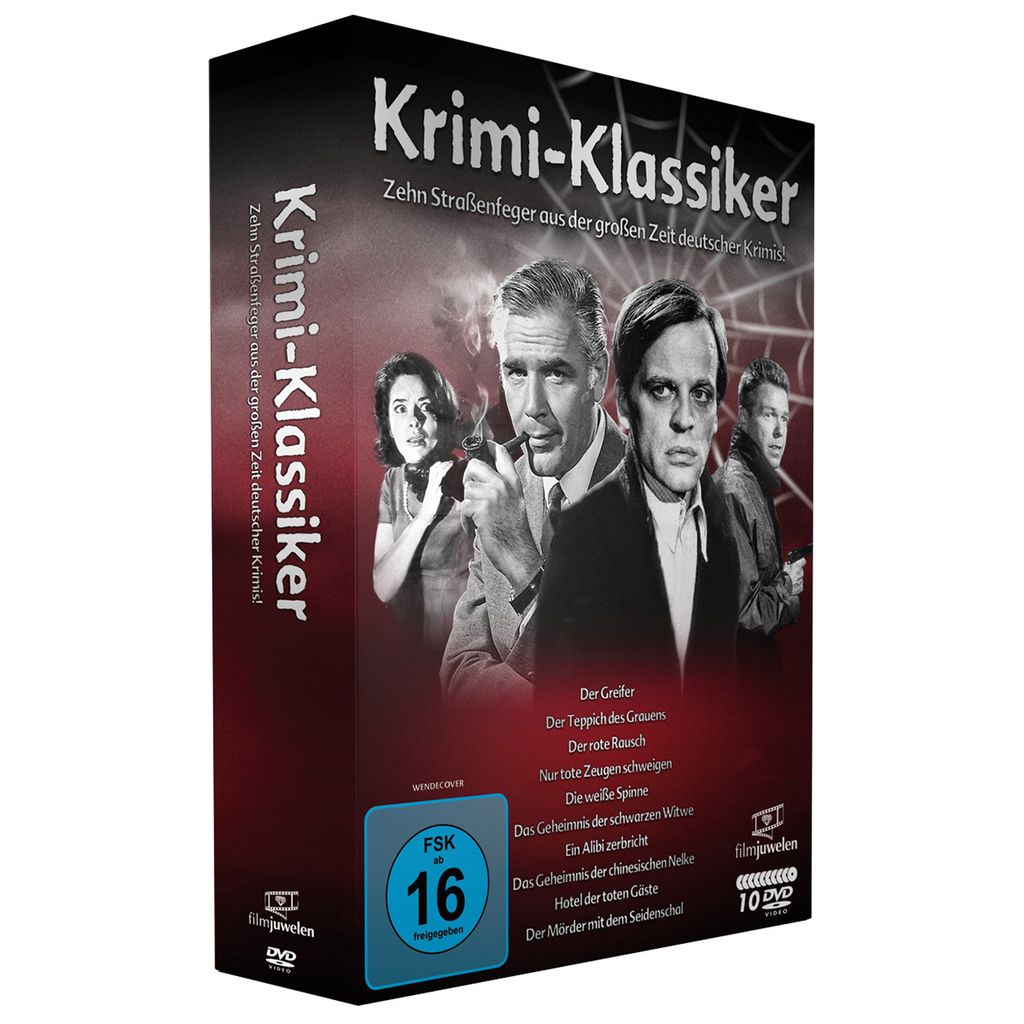 10 DVDs Krimi Klassiker Box Film Kaufland.de