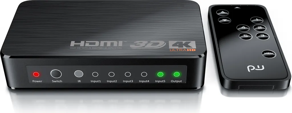 Primewire Commutatore HDMI 4K 5 Port - Esperienza Cinema in Casa