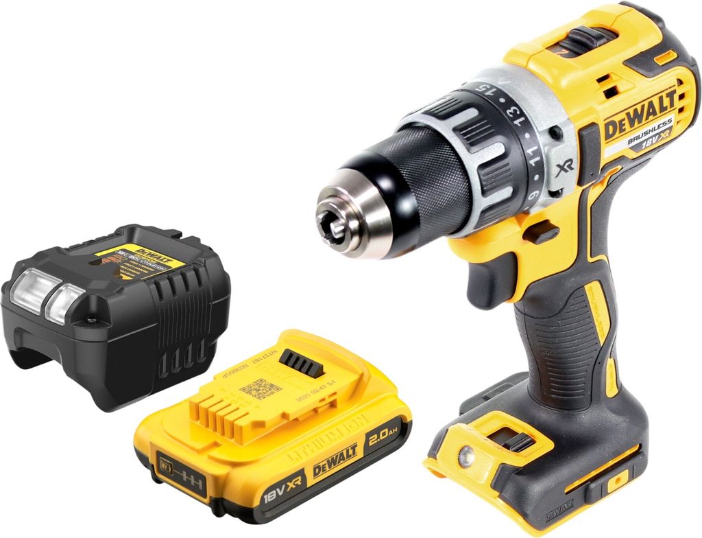DeWalt DCD 791 D1 Akku Bohrschrauber 18 V 70 Nm Brushless + Produktbild 