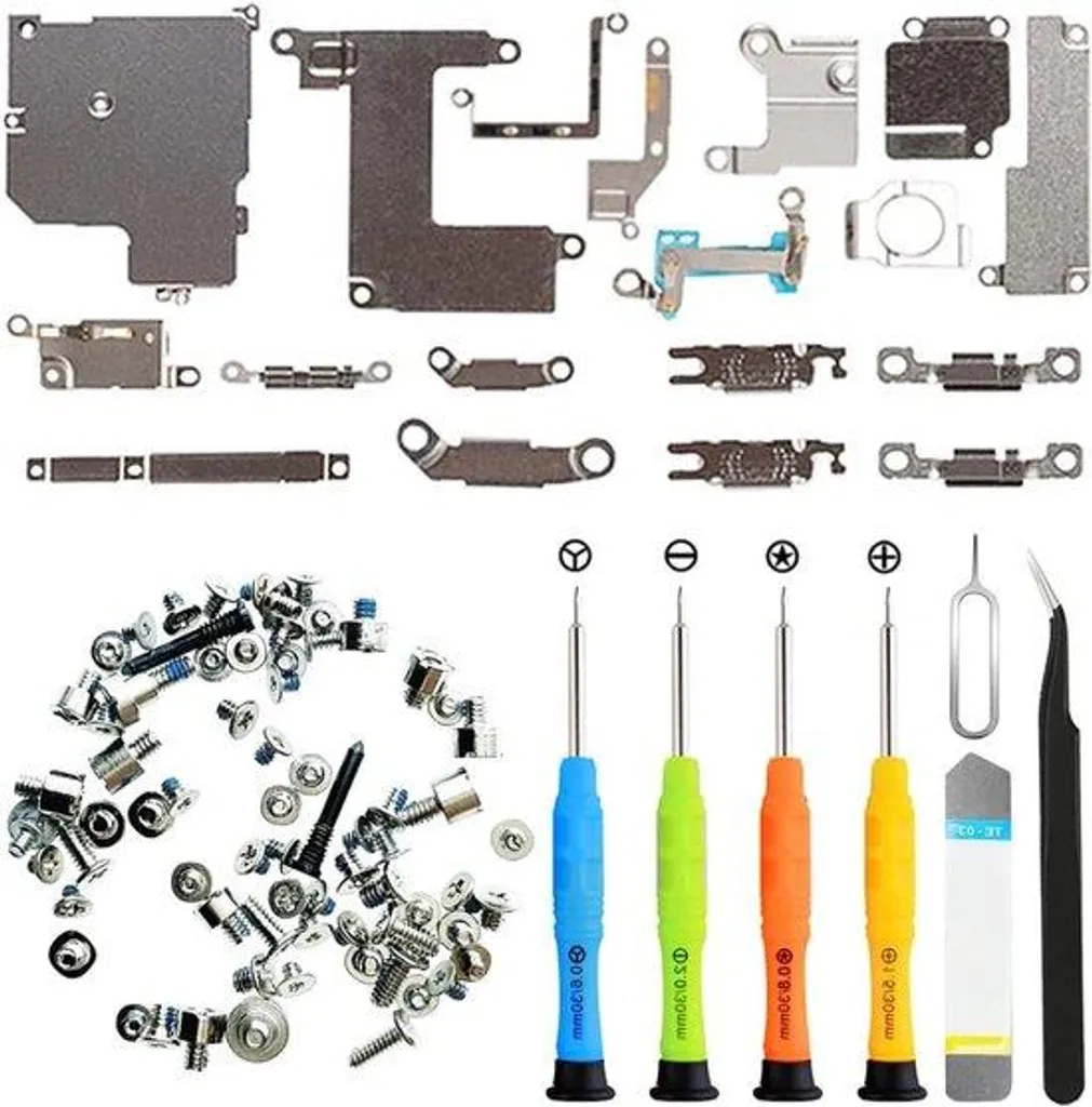Fixation métallique capot iPhone 13 Pro 6.1 pour réparation de châssis