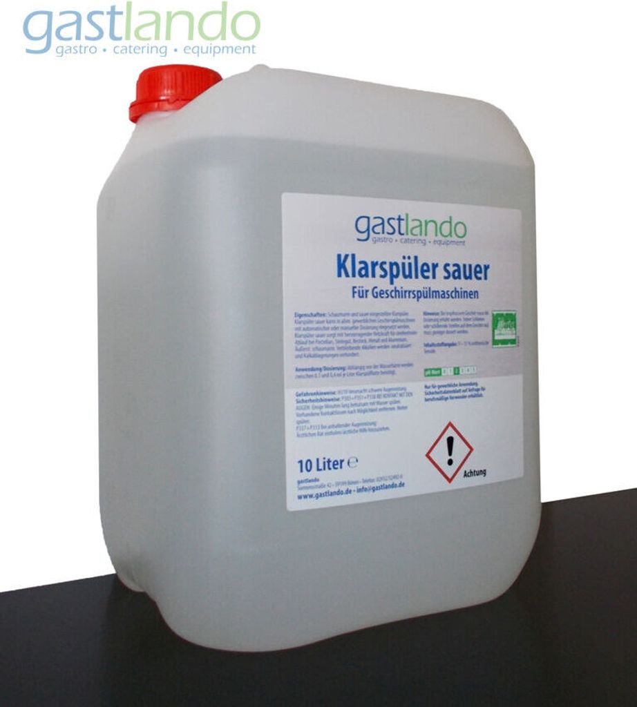 Klarspülmittel Glanzrreiniger 10 Liter für gewerbliche Produktbild 