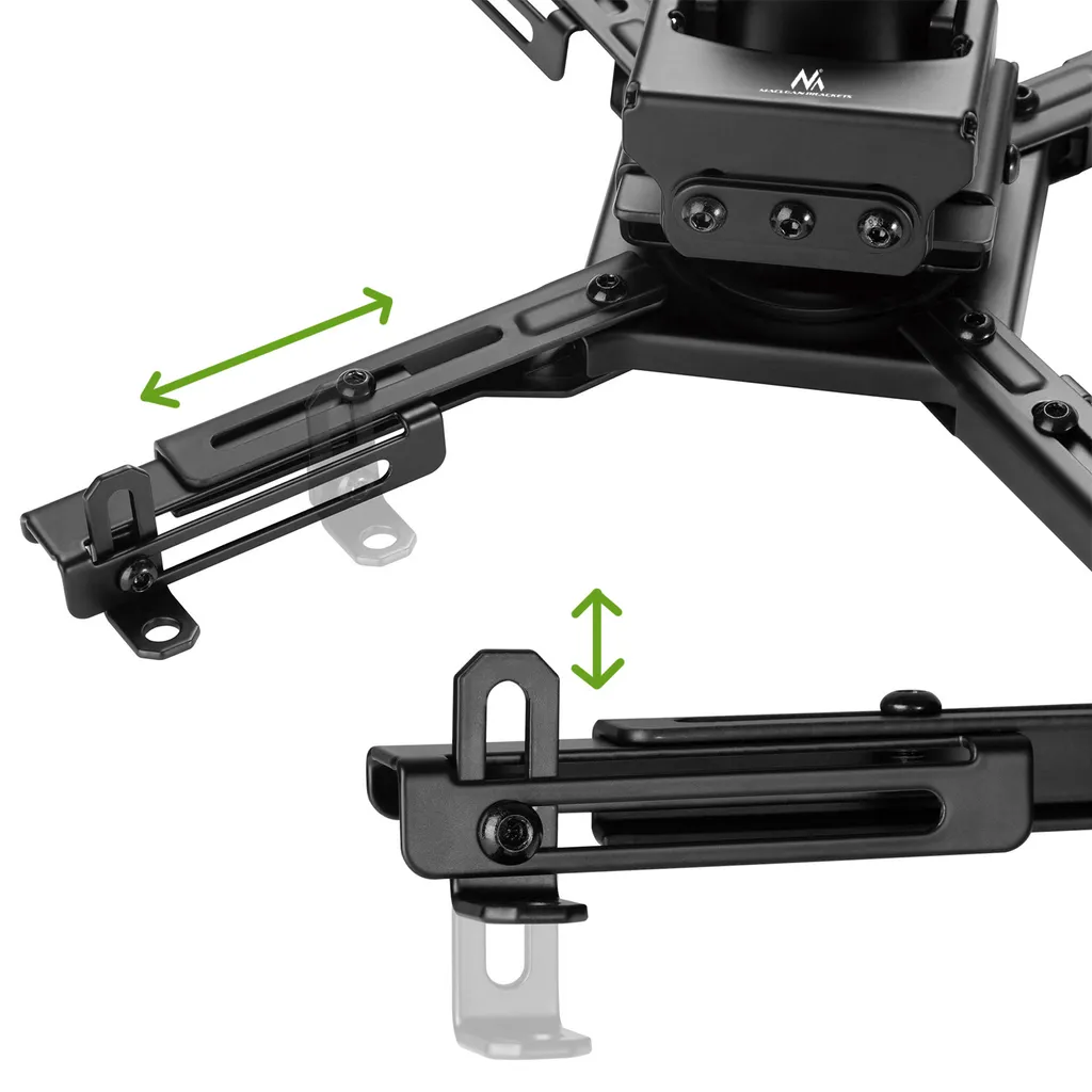 Fixation plafond projecteur orientable en métal noir pivotant 360 - 7