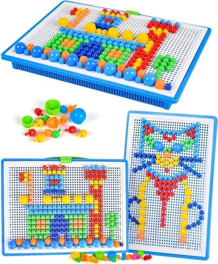 Mosaik Steckspiel für Kinder ab 2 Jahren Edukativ