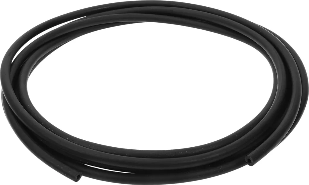 Tuyau Carburant 3/16" ID Haute Résistance en Caoutchouc NBR Noir 20Ft