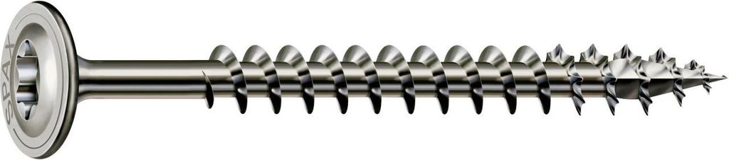 Spax Tellerkopfschrauben 8.0 x 80 mm TX 40 - 1 Stück Produktbild 