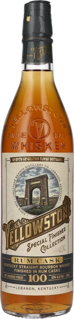 Yellowstone Special Finishes Collection RUM CASK Bourbon Whiskey 50% Vol. 0,7l
