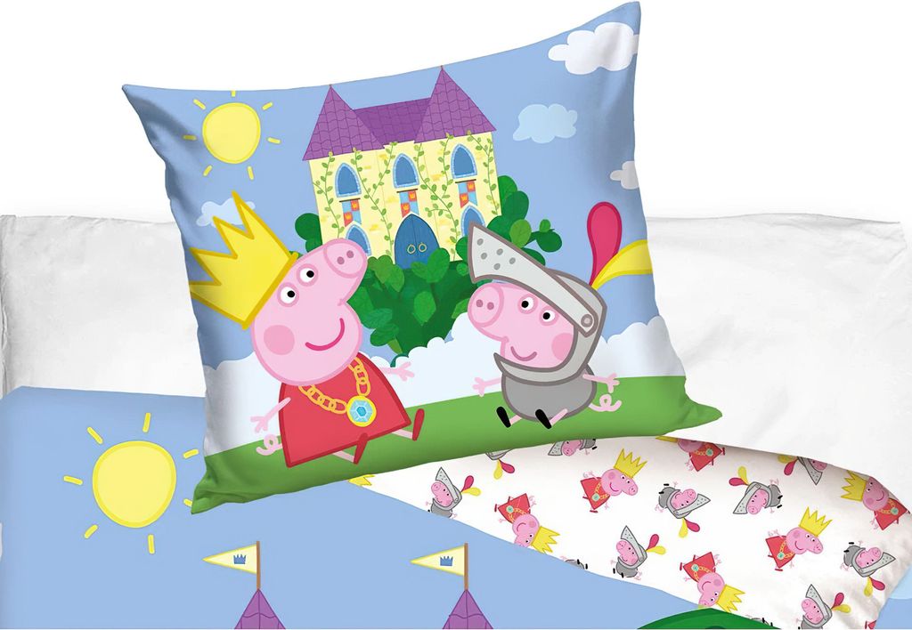 Peppa Pig Bettbezug Magic 140 x 200 cm - 70 x 90 cm - Immagine del prodotto 