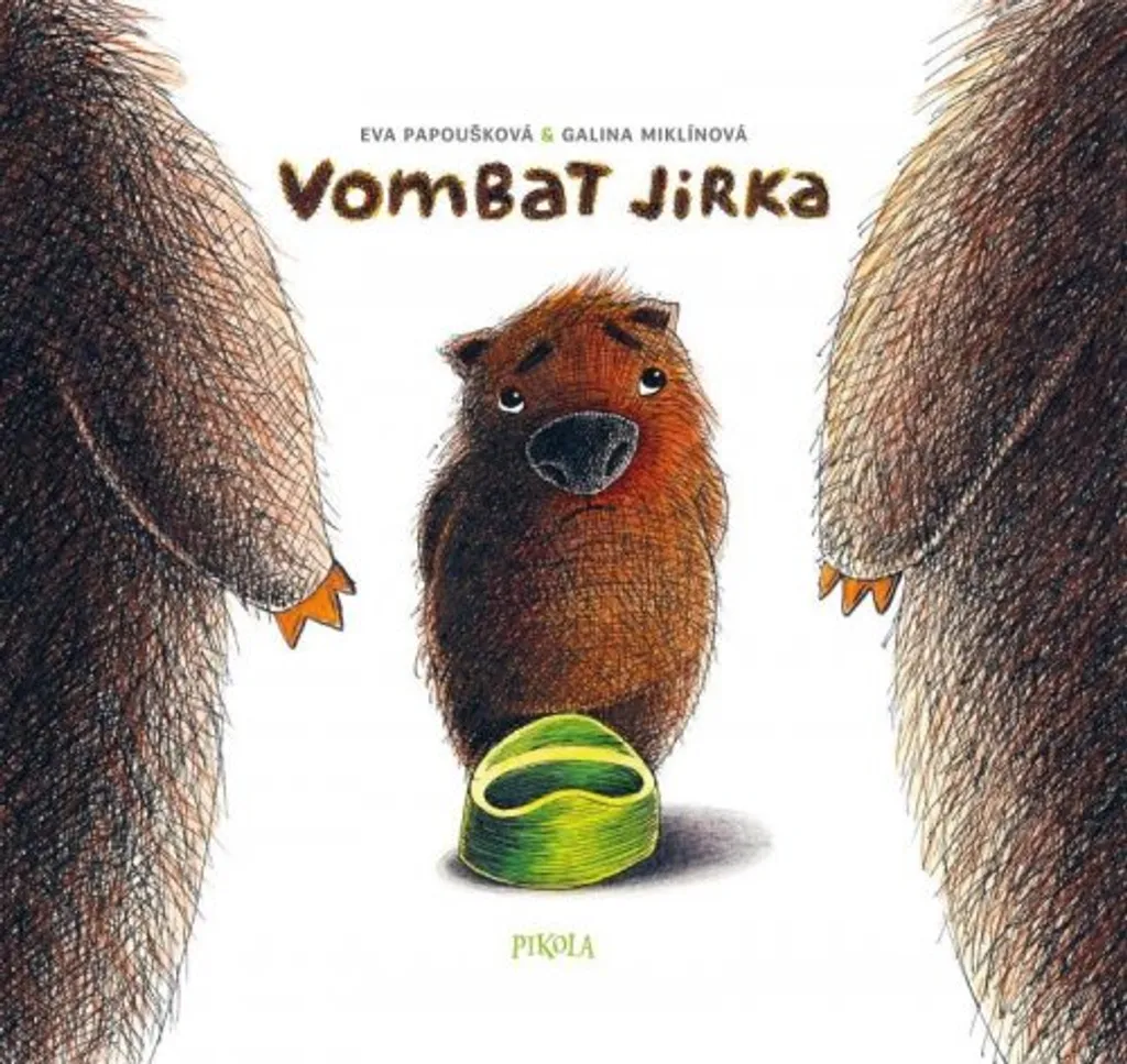 Livre stop refus du pot Vombat Jirka pour rassurer bébé face au changement