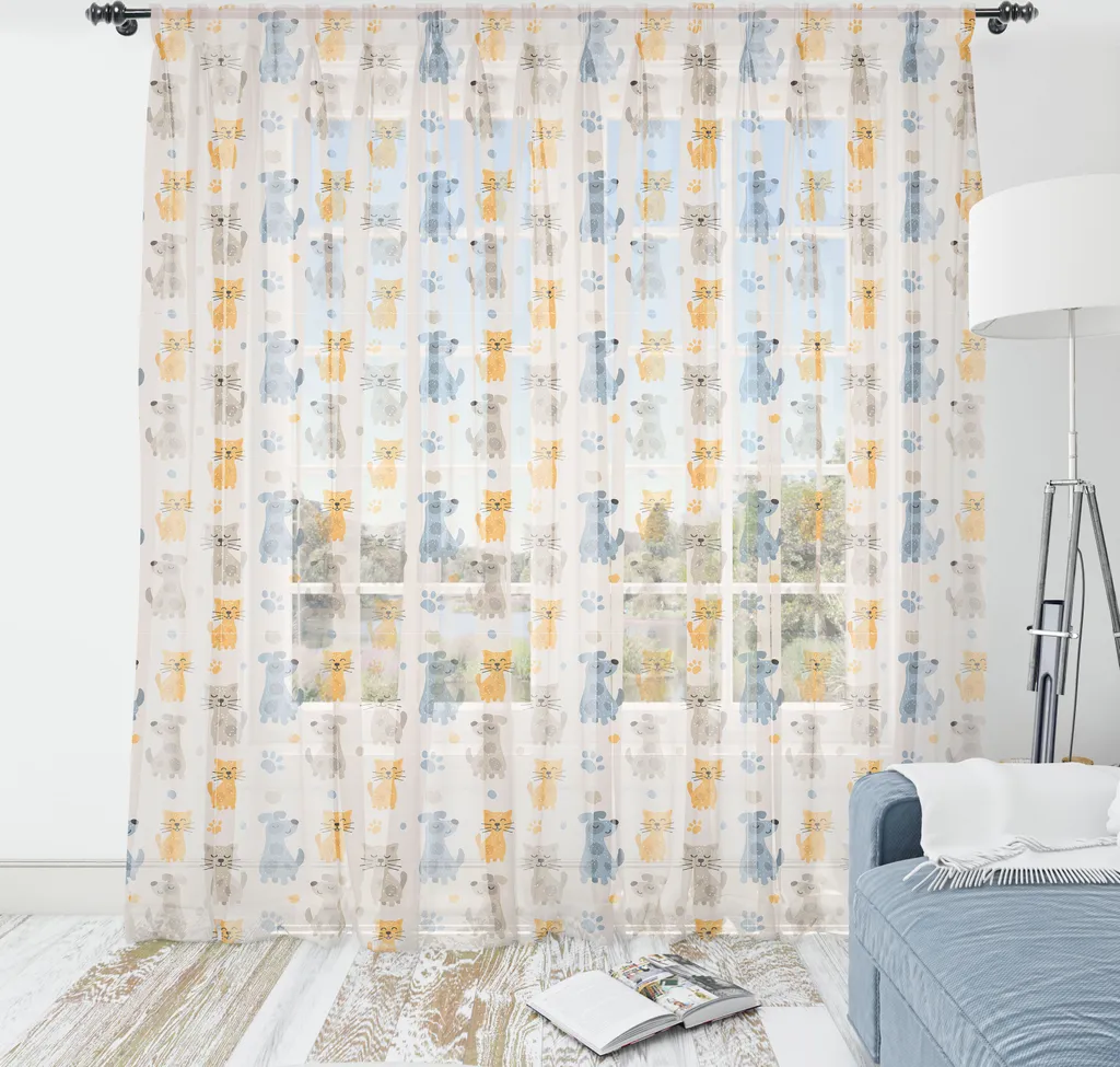 Arazzo Satin ABAKUHAUS 240x274cm - Alta Definizione Motivo Animali