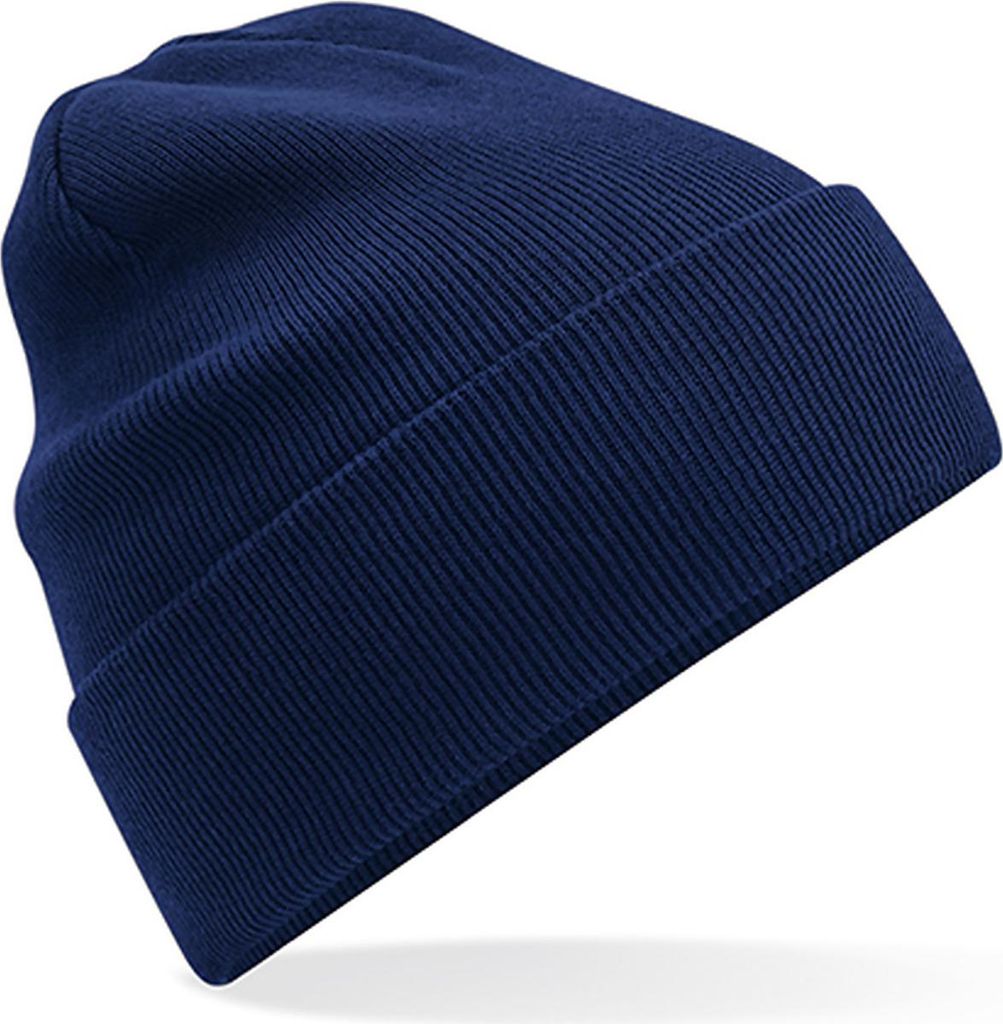 Beechfield Baumwolle Classics-53.045N Bio Strickmütze Gr. onesize oxford navy