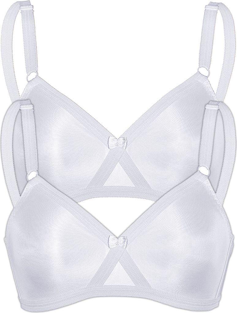 2er Pack Soft BH mit Kreuzblende Functional Bras von der Produktbild 