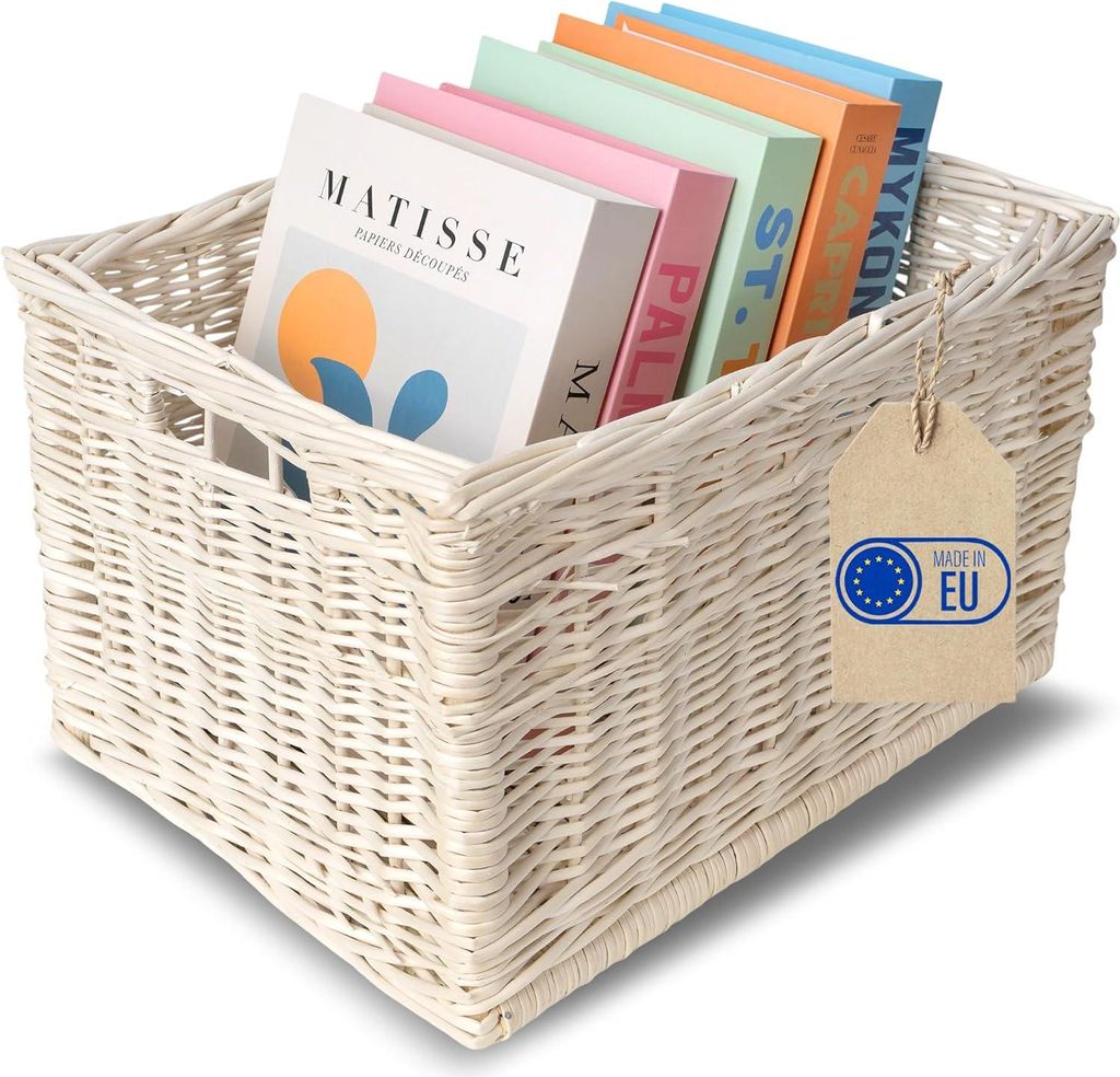 Creative Home Kosz Wiklinowy z Uchwytami Skrzynia do Zdjęcie produktu 