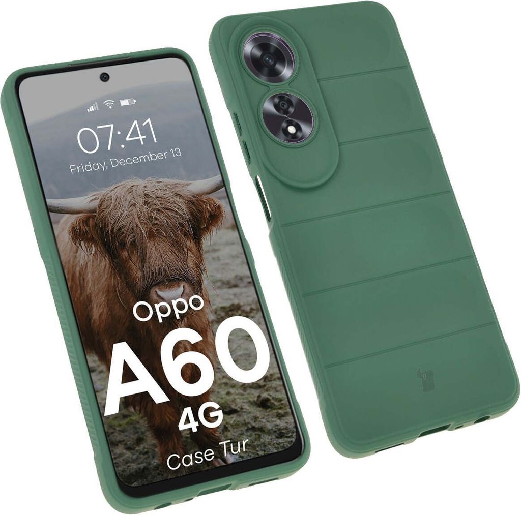 Bizon Case Tur Oppo A60 4G dunkelgrün