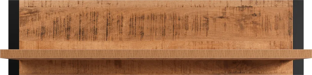 Étagère murale Enna en bois de manguier pour rangement élégant