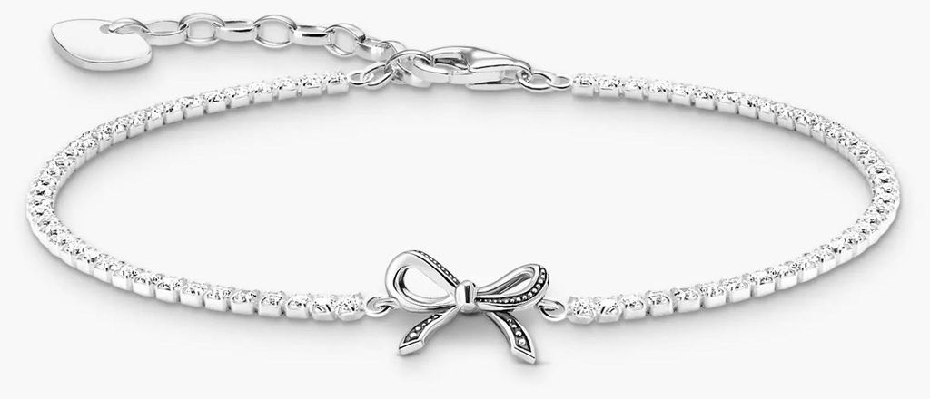 Thomas Sabo Armband Schleifen mit weißen Steinen Produktbild 
