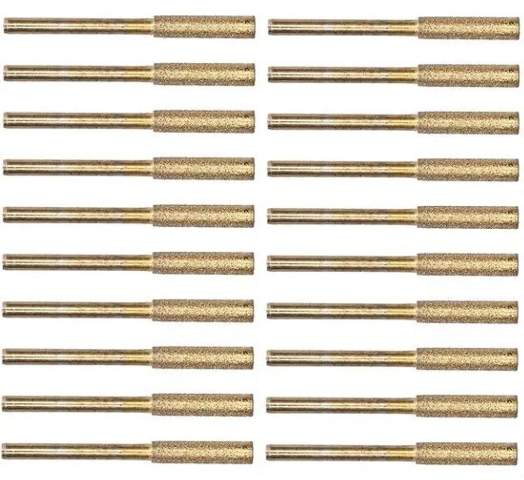 Meule diamantée ultra-résistante 4,8 mm pour polissage de chaîne d'acier