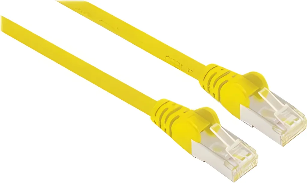 Intellinet 350501 Cavo patch Intellinet Cat6A CU S/FTP LSOH 3,00m giallo