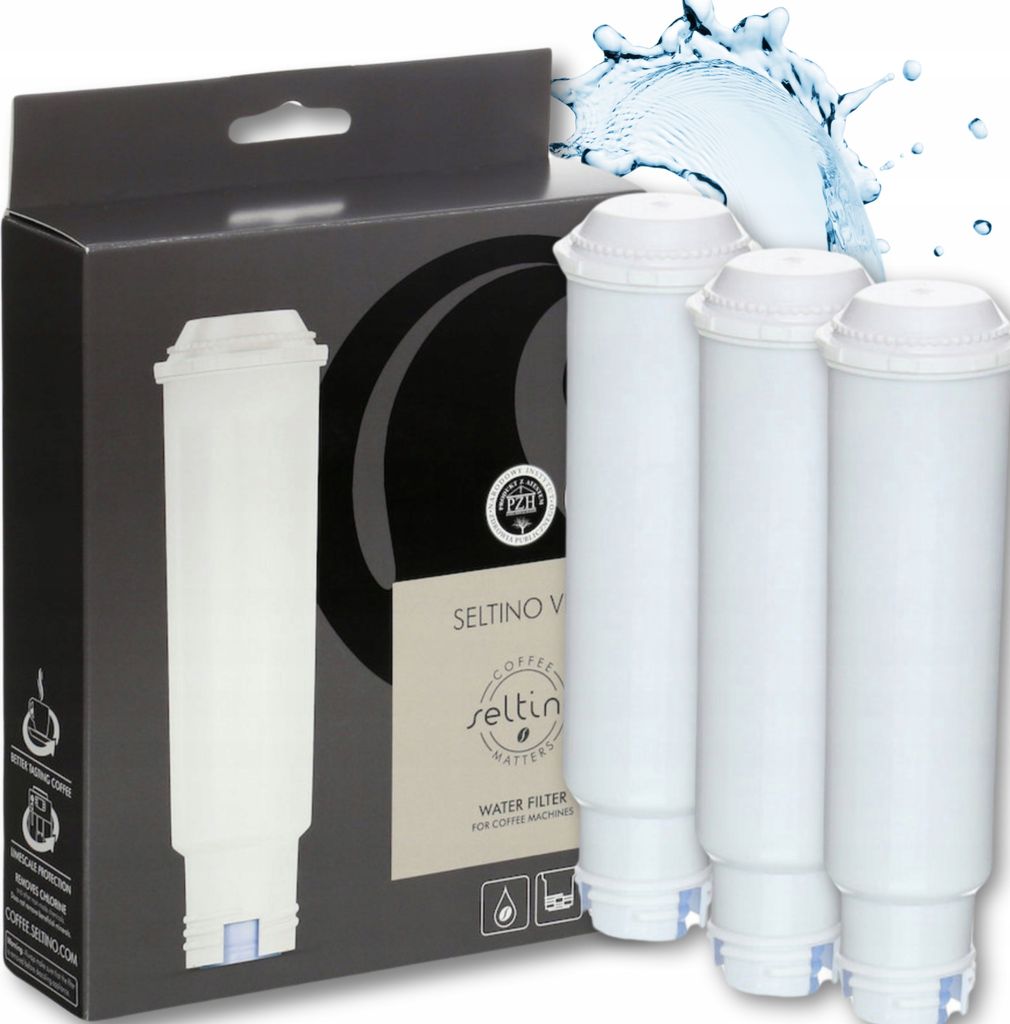 Seltino 3x náhradní vodní filtr pro kávovar Seltino Vite, Obrázek produktu 