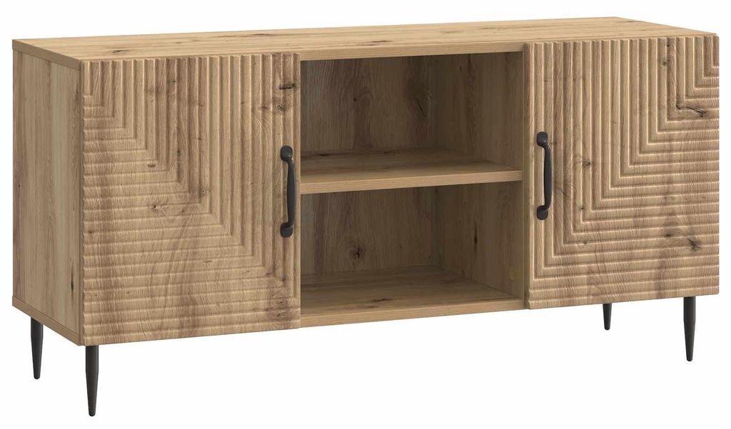 Maison Exclusive - TV-Schränk Artisan-Eiche 102 x 34,5 x 50 cm Holzwerkstoff