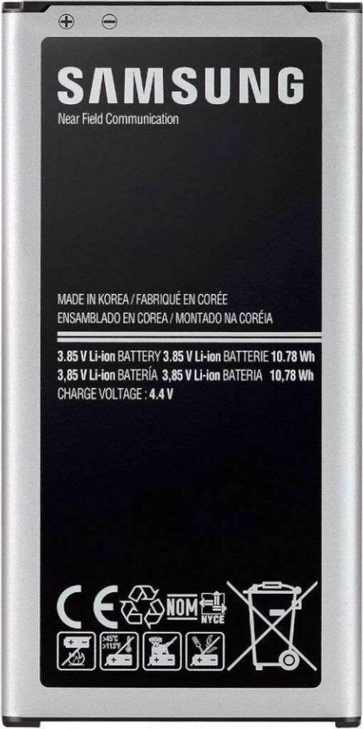 Samsung Akkublock (Li-Ion, 2.800 mAh) EB-BG900 für Galaxy Produktbild