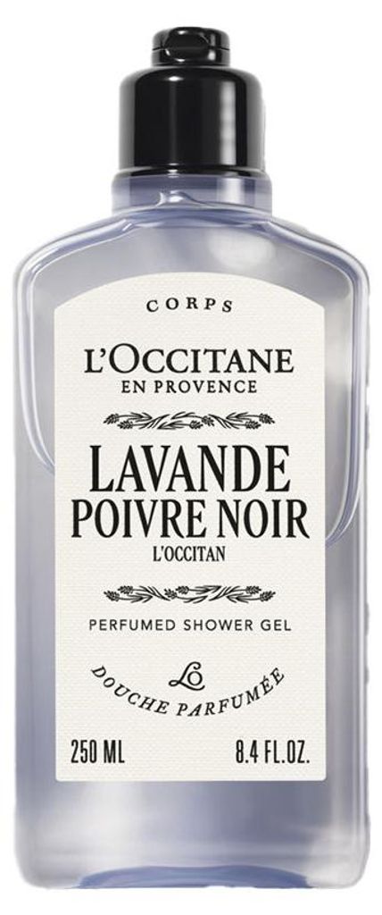 L'Occitane Lavande Poivre Noir, Duschgel, 250 ml, Erwachsene, Frauen, Körper, Jeder Hauttyp