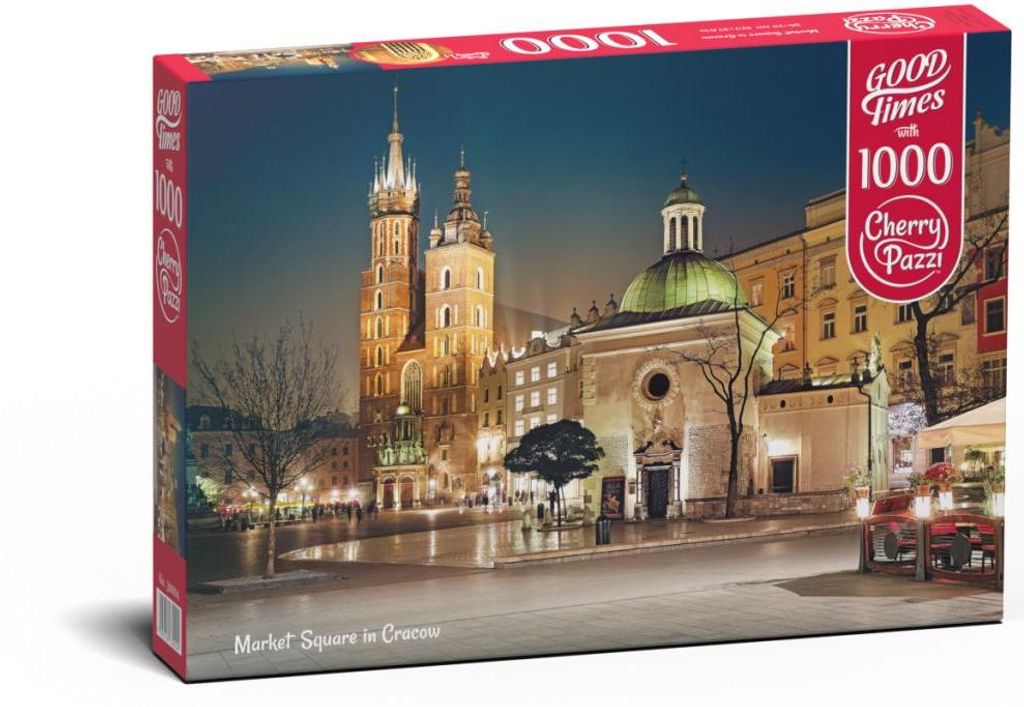 Puzzle 1000 pezzi Piazza del Mercato a Cracovia 30004 Immagine del prodotto 