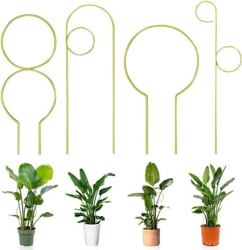 Nains de Noël Dorés pour Jardin et Salon - Lot de 4 Statuettes de Fêtes
