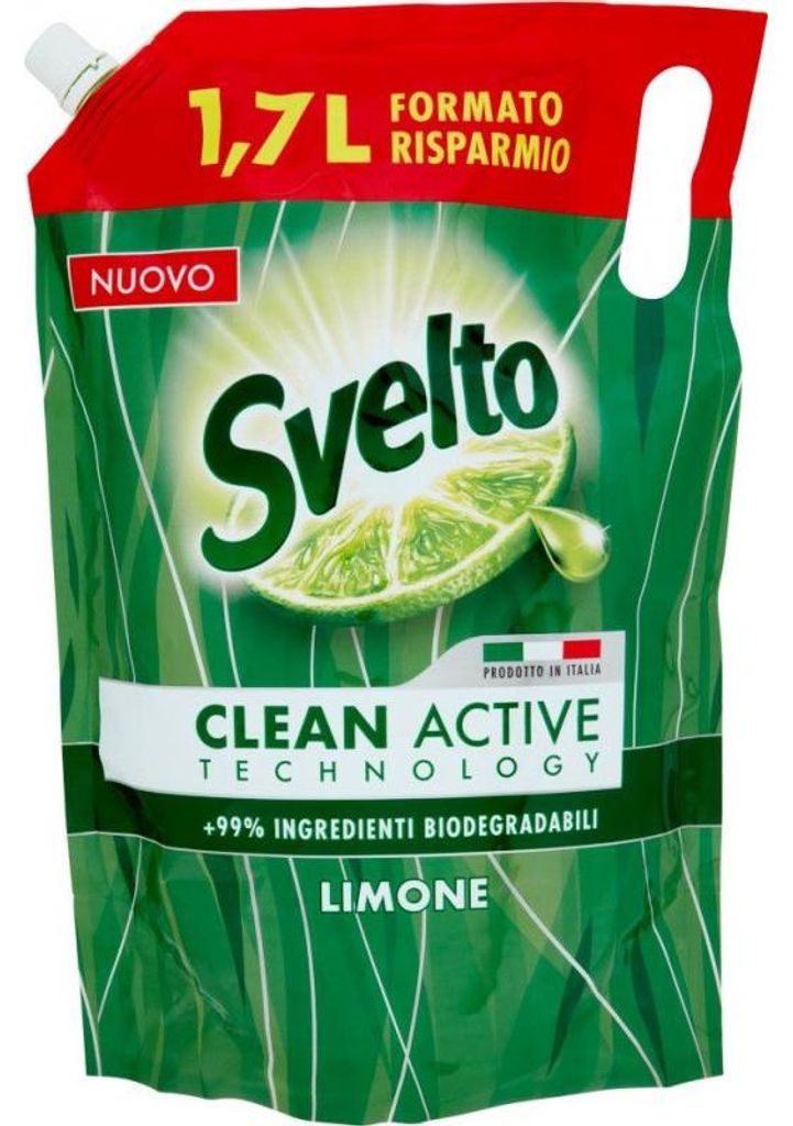 Lemon Clean Active Geschirrspülmittel 1,7l - Svelto Produktbild 