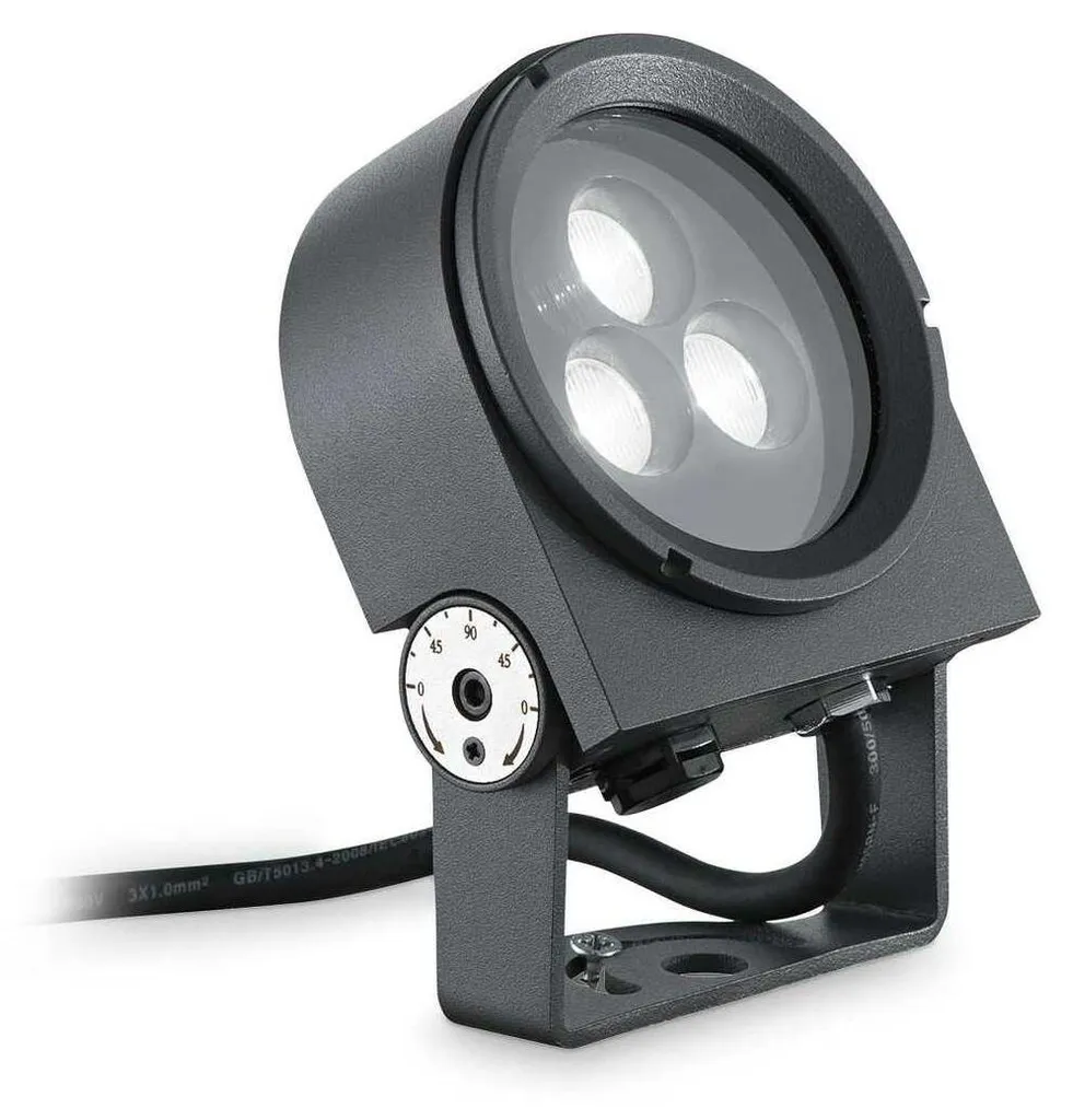 Projecteur LED IP65 Ideal Lux ULEX : l'éclairage chaud et durable de jardin