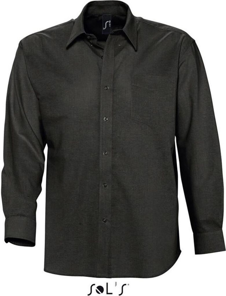 SOL ́S Men ́s Oxford-Shirt Boston Long Sleeve