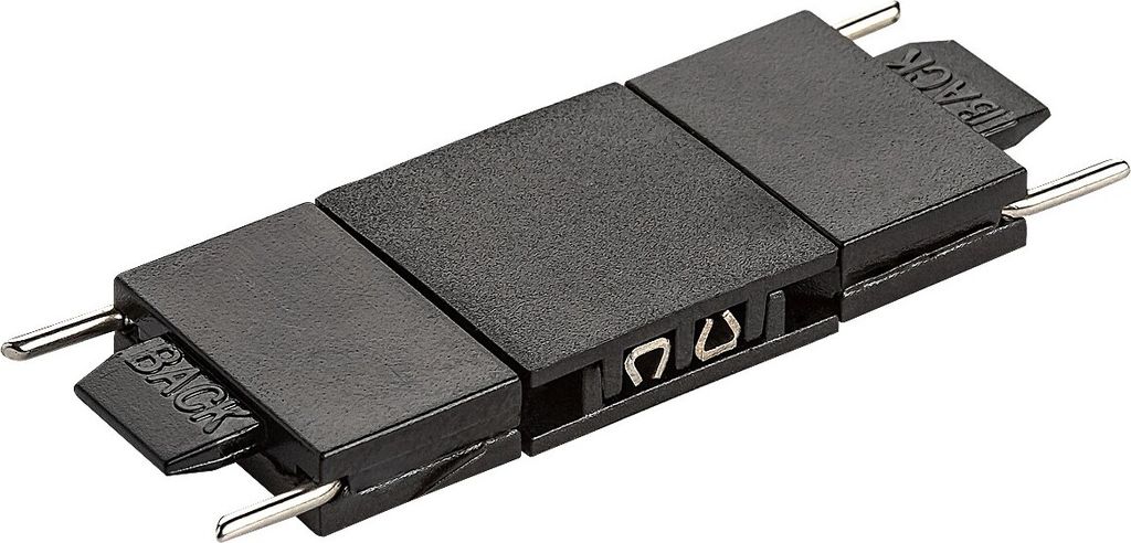 Rabalux 70201 Verbindungselement LiTrack Connect+ Kunststoff schwarz