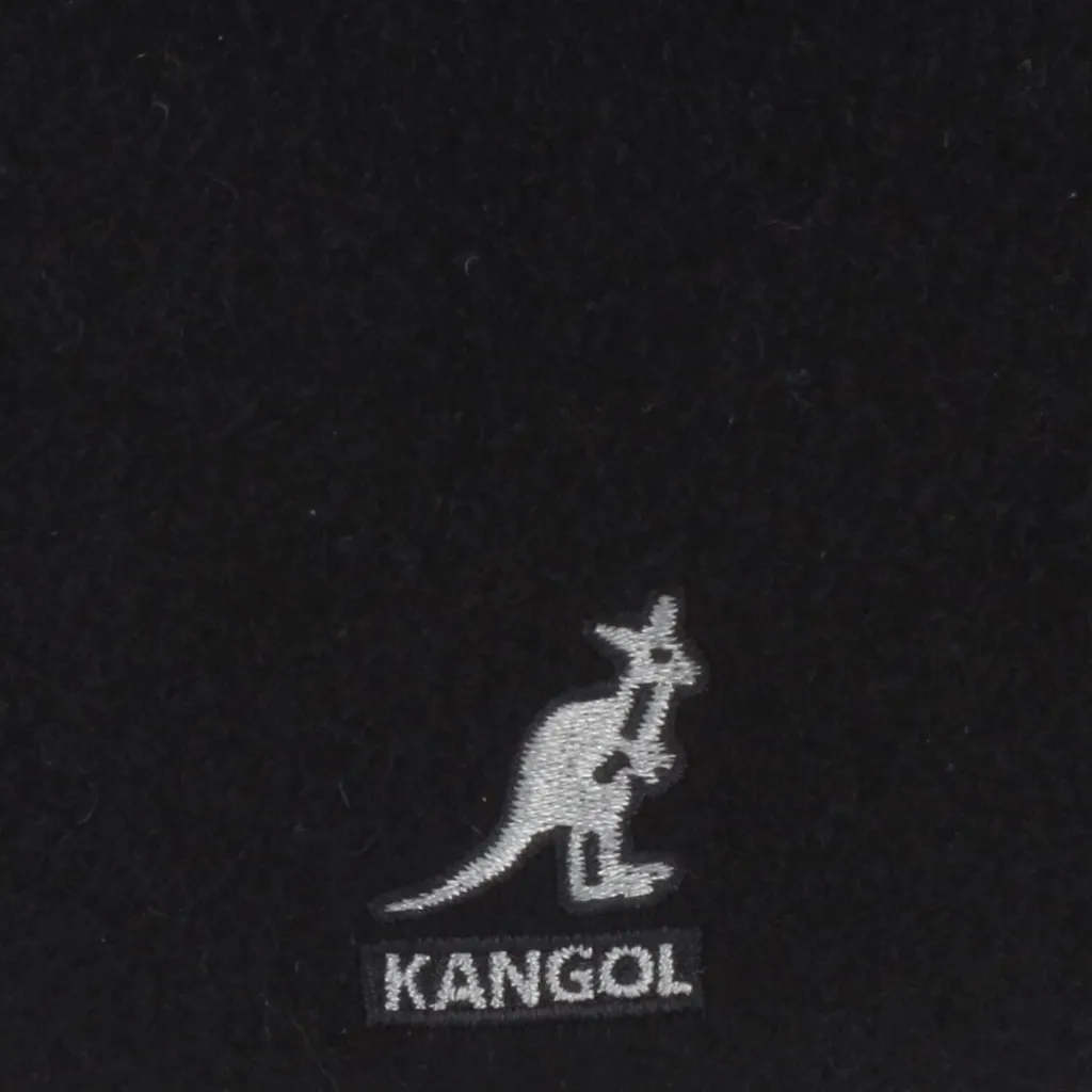Casquette Plate Kangol 504 Pure Laine Bleue - Confort et Chaleur en XL