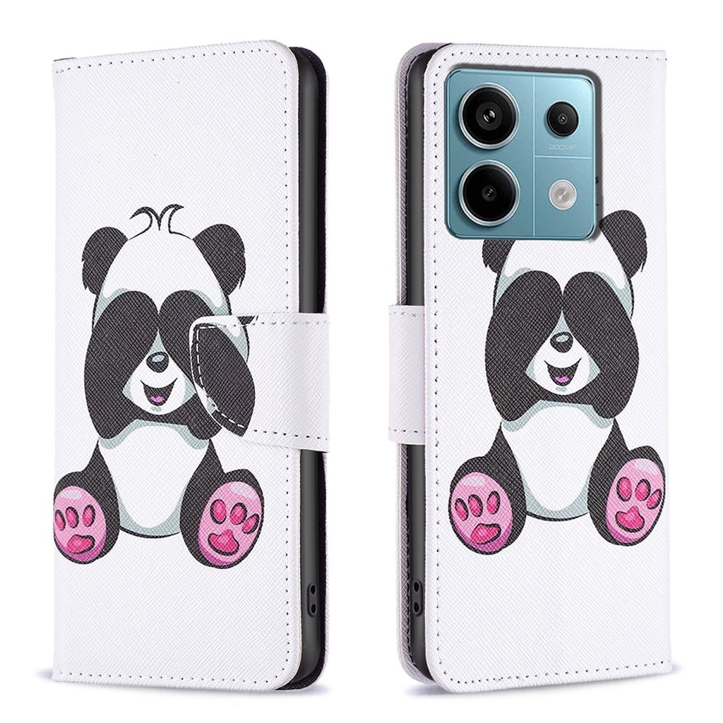 Für Xiaomi Redmi Note 13 Pro / Poco X6 Kunst-Leder Book Handy Tasche Motiv 2 Hülle Etuis Schutz
