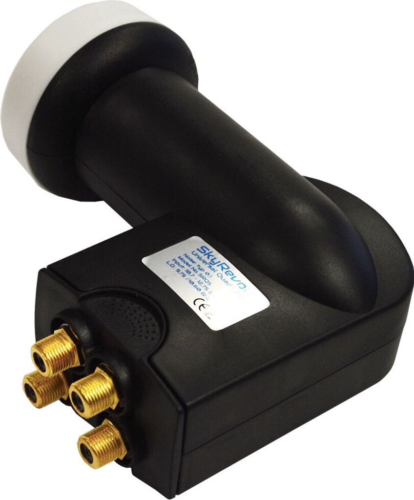 SkyRevolt Quad LNB SRQS Sat für 4 Teilnehmer DVB-S2 HDTV Produktbild 