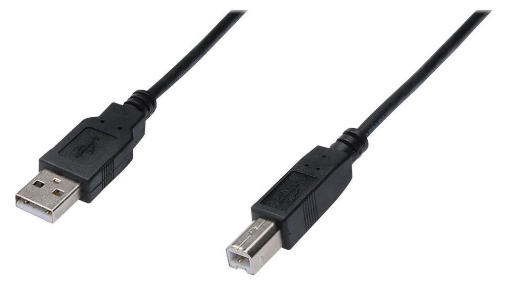 Digitus Kabel połączeniowy USB-A - USB-B, 1,8 m, 1,8 m, USB Zdjęcie produktu 